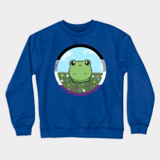 Pride Froggo (Asexual) Crewneck Sweatshirt